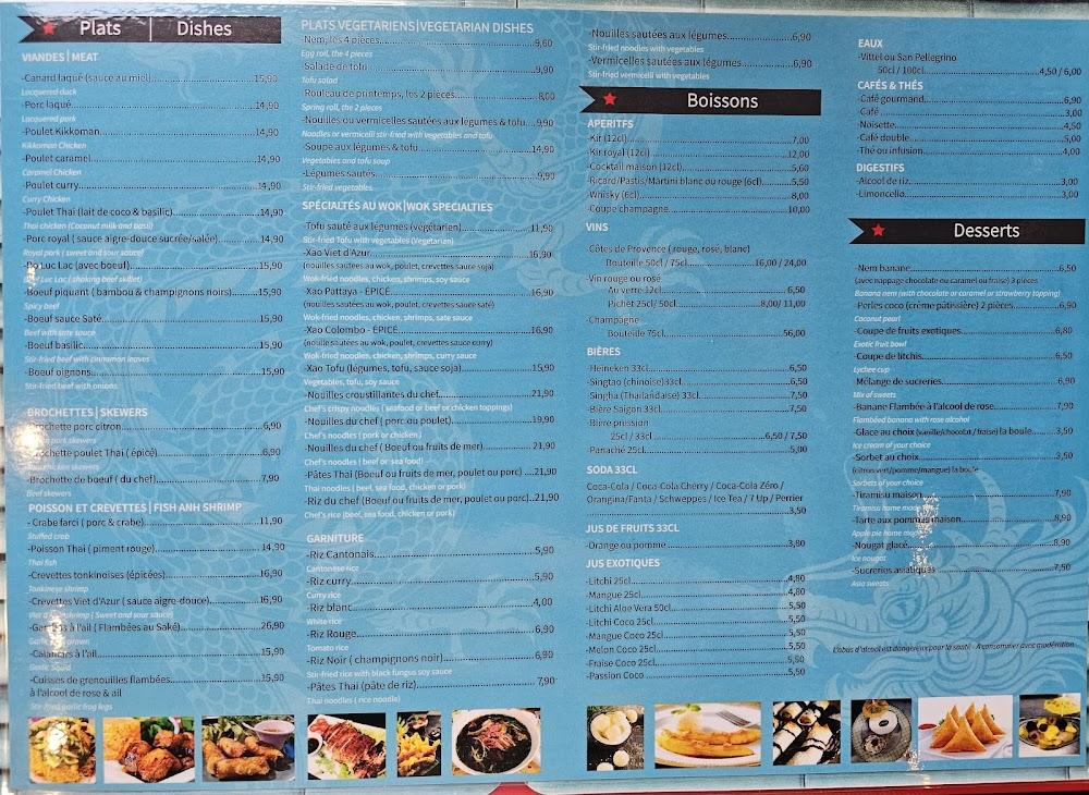 Viet D Azur - Menu Image 1