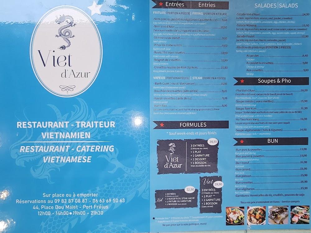 Viet D Azur - Menu Image 3
