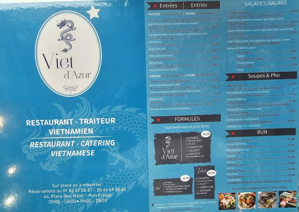 Viet D Azur - Menu Image 4